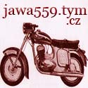 Stránka vnovaná motocyklu Jawa 250 typ 559 (panelka)